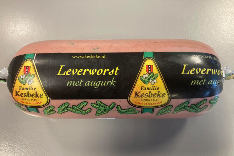 Nieuw bij Albert Heijn: Leverworst met Kesbeke zuur - Kesbeke Fijne